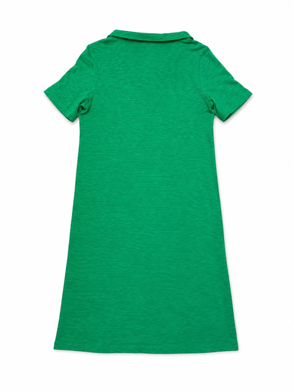 100% Cotton Boden Emerald Green Polo Casual Preppy Mini Dress  Size US 4R - Picture 3 of 6